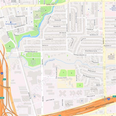 farmers branch map|Farmers Branch Map .